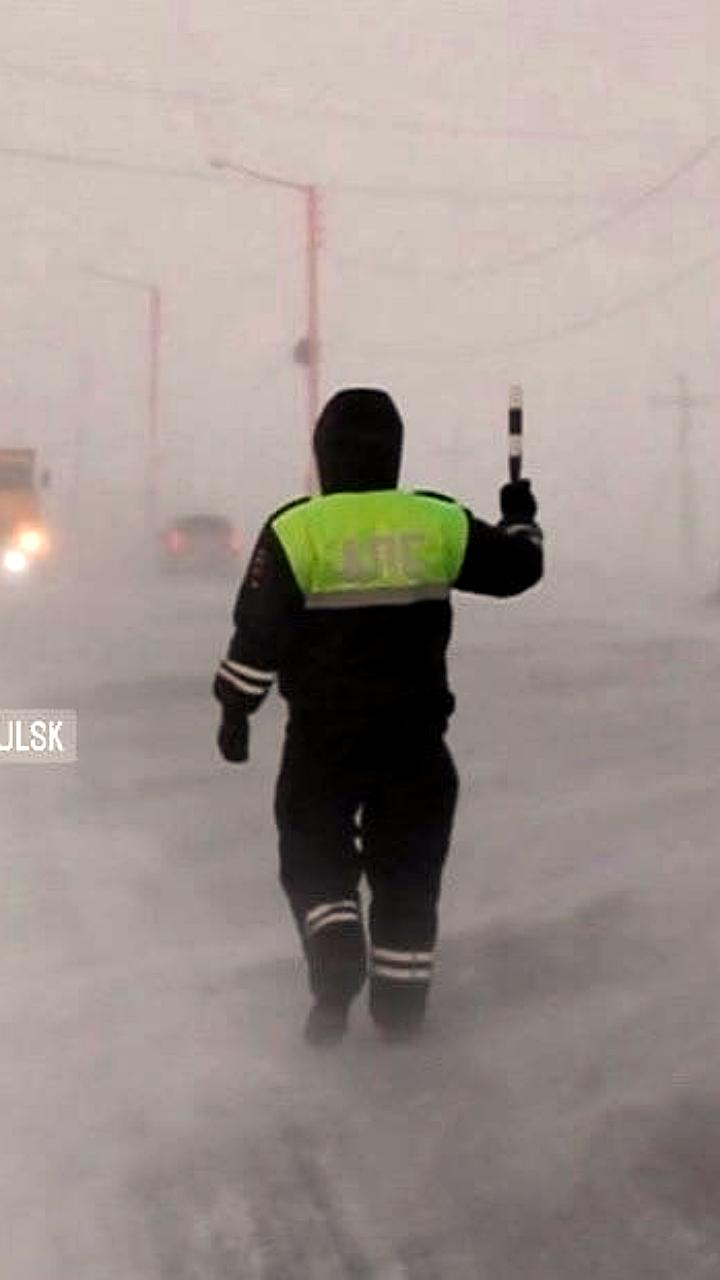 Ограничение движения на федеральных автодорогах Ульяновской области из-за неблагоприятных погодных условий