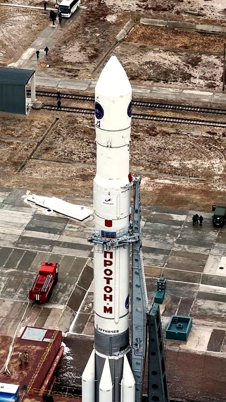 Перенос старта ракеты Протон М с Байконура из-за проблем с разгонным блоком