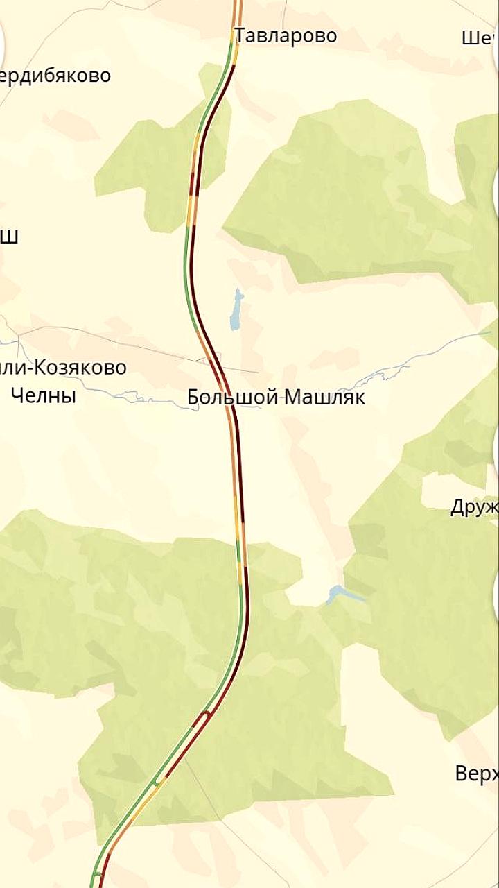 Серьезные затруднения на трассах М 7 и М 12 из-за ДТП
