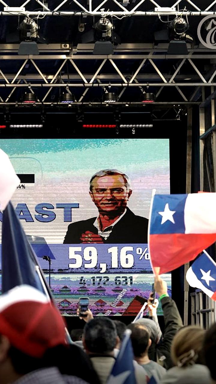 Во втором туре выборов президента Чили встретятся Жаннет Хара и Хосе Антонио Каст