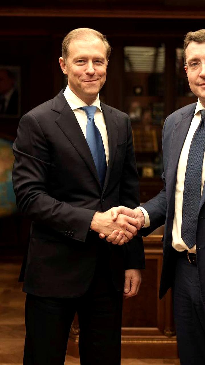 Никитин и Мантуров обсудили развитие промышленности в Нижегородской области