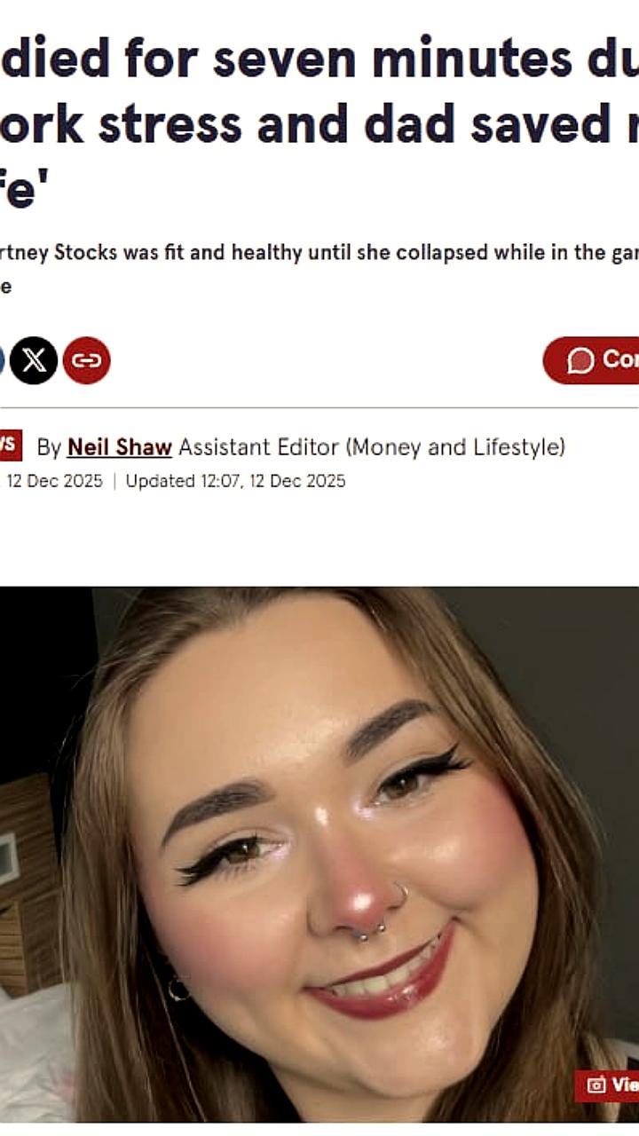 Стресс на работе стал причиной клинической смерти молодой британки