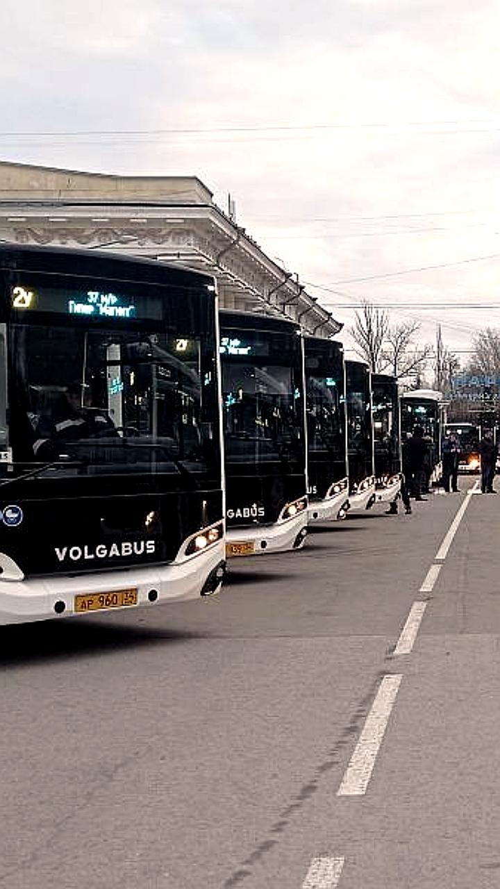 В Волжском переданы 120 новых автобусов для обновления общественного транспорта