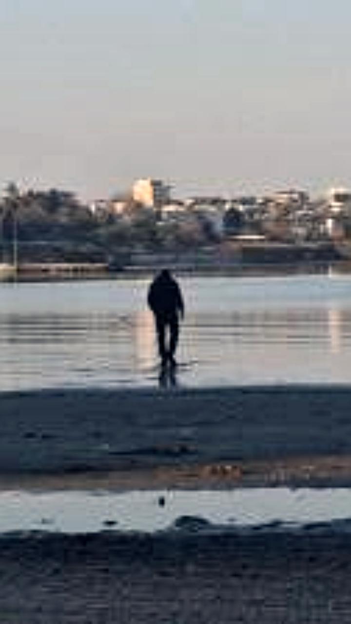 Необычное отступление воды Мраморного моря в Турции вызывает беспокойство жителей