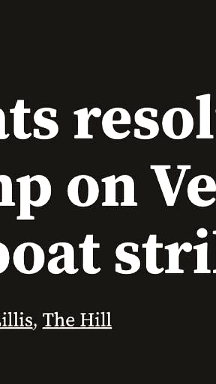 Палата представителей США отклонила резолюцию о запрете военных действий против Венесуэлы