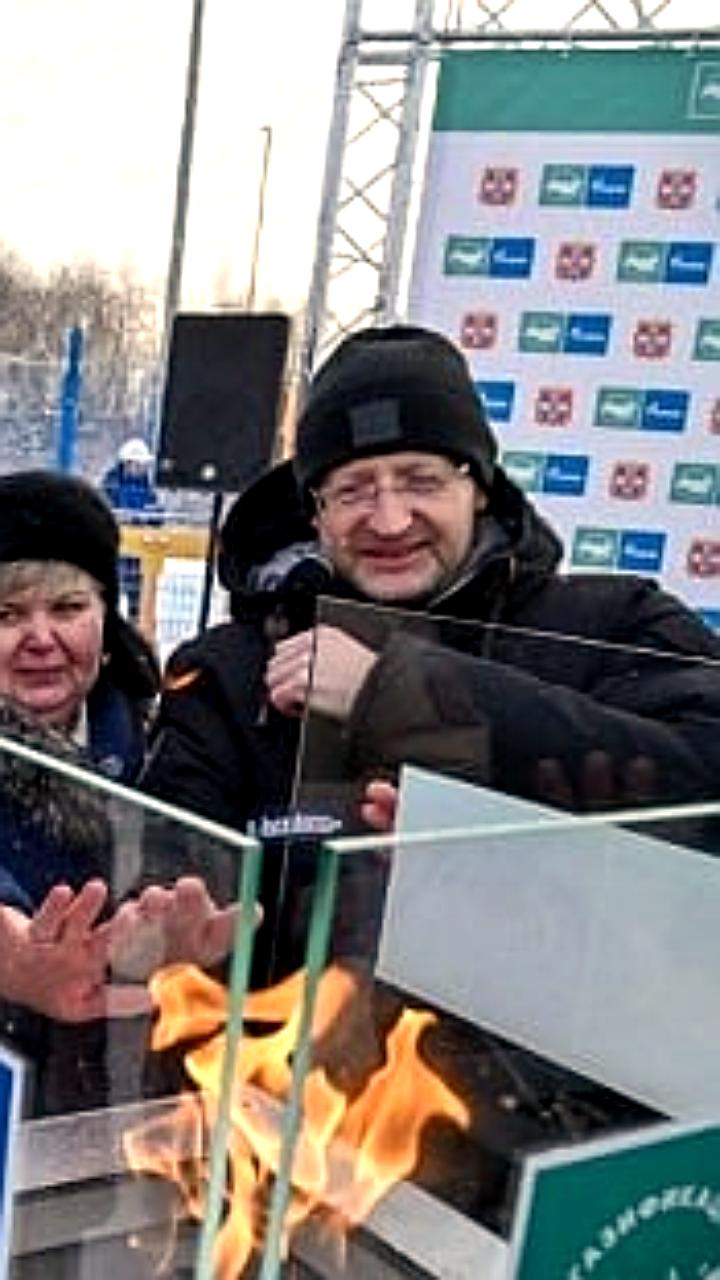 Запуск газоснабжения в северных районах Омской области