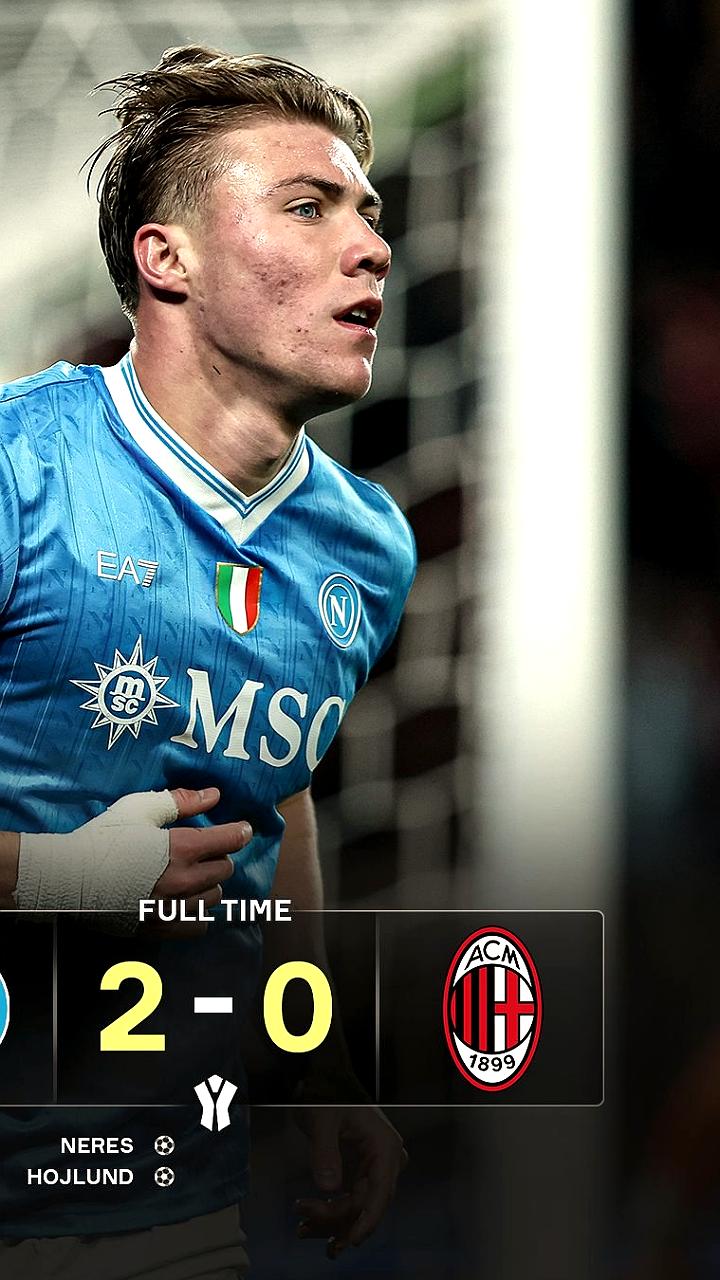 Наполи стал первым финалистом Суперкубка Италии, обыграв Милан