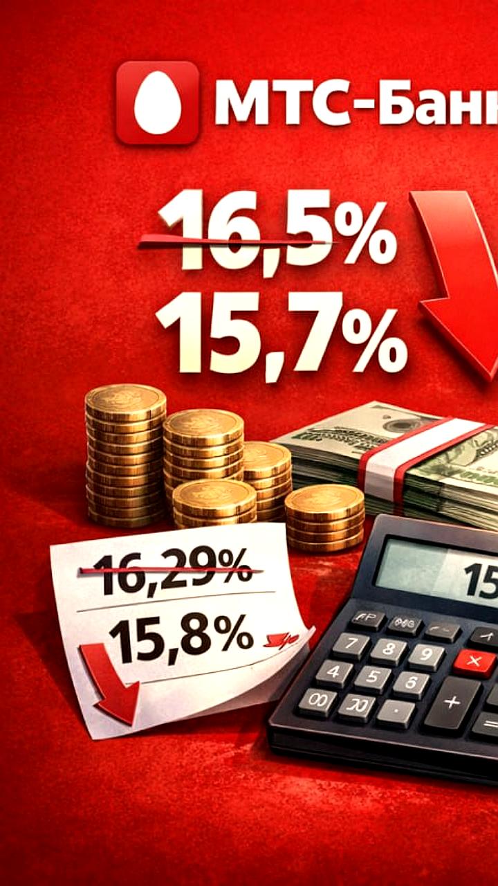 ВТБ снижает ставки по потребкредитам на 3 п.п. перед Новым годом