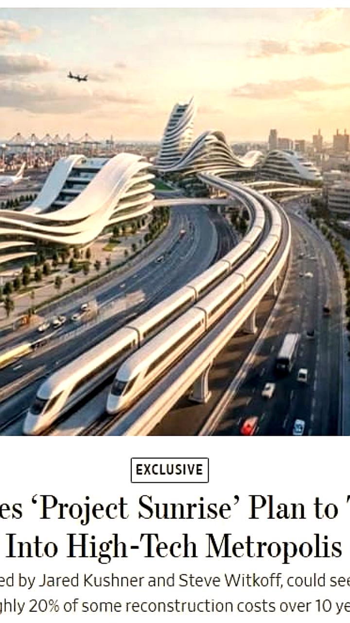 США представили план восстановления сектора Газа за 112 млрд долларов