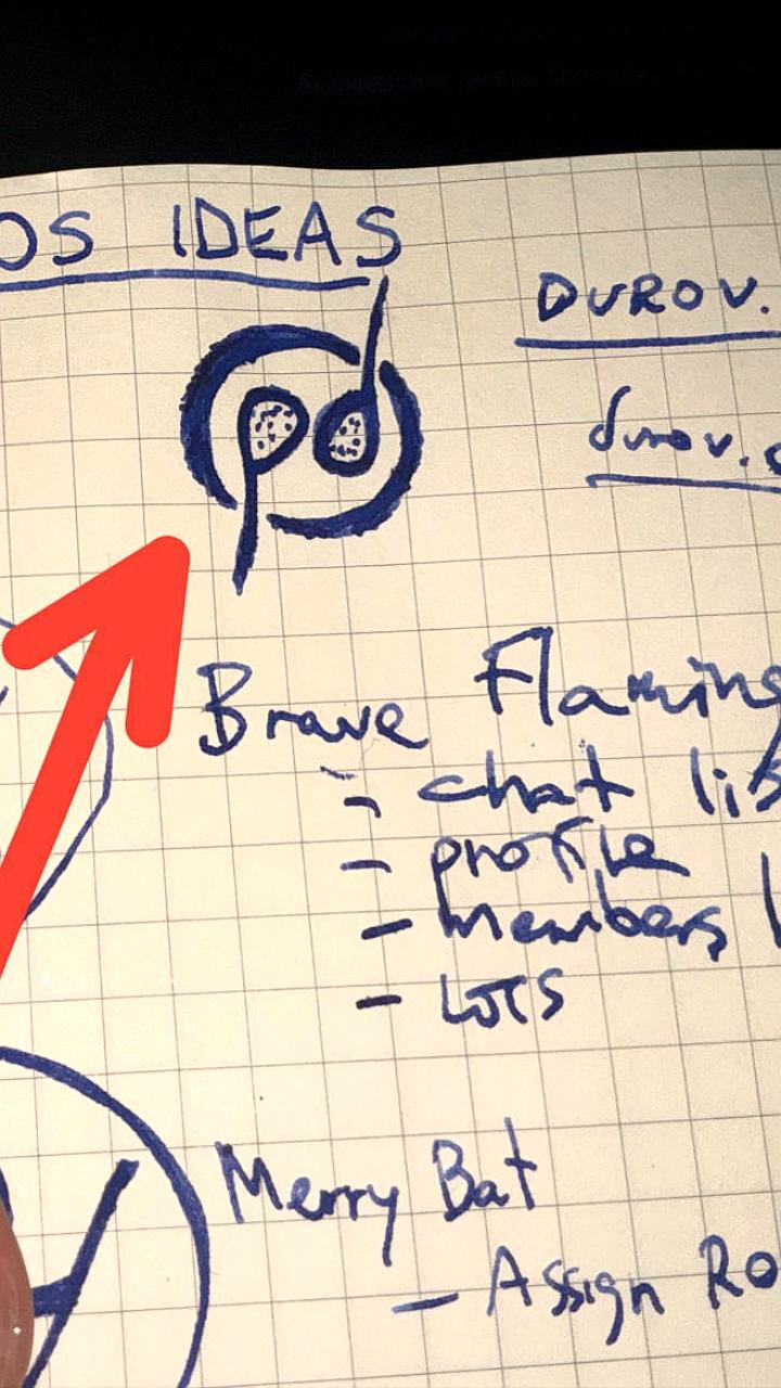 Дуров представил логотип для приложения донорства спермы