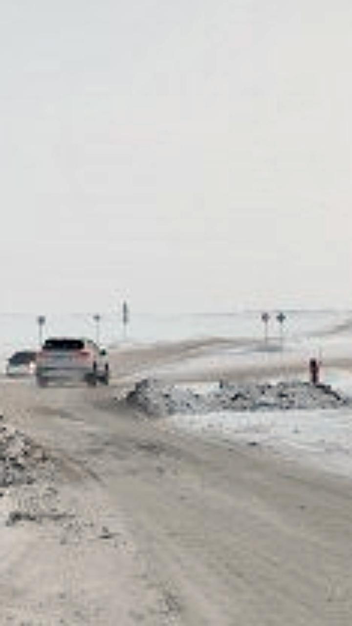 Открытие автозимника Сегян Кюель в Кобяйском районе Якутии