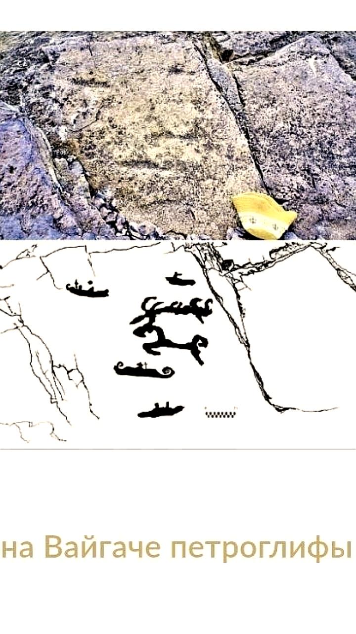 На острове Вайгач обнаружены самые северные петроглифы России