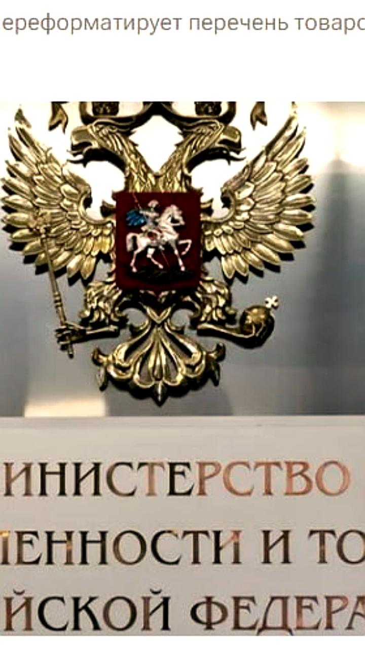 Минпромторг обновляет подходы к параллельному импорту товаров