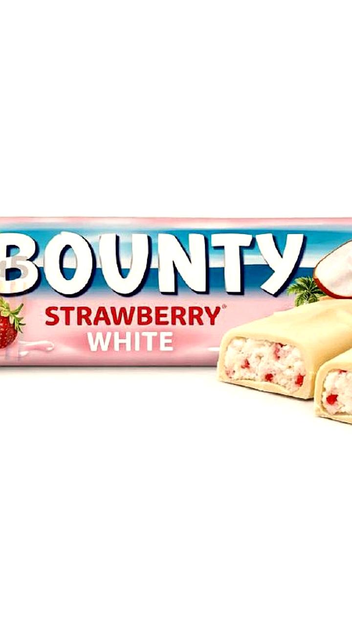 Клубничный Bounty в белом шоколаде зарегистрирован для продажи в России