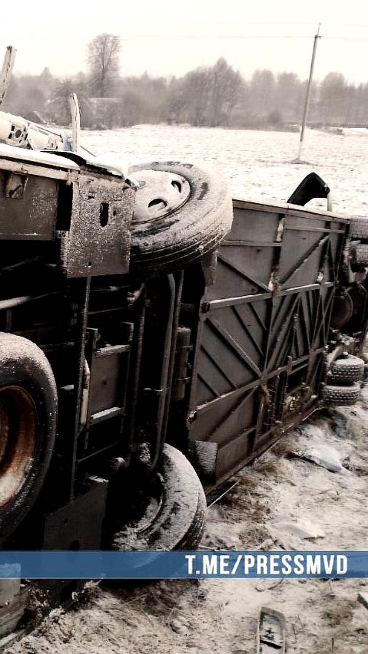 Минздрав сообщил о состоянии пострадавших в ДТП с международным автобусом