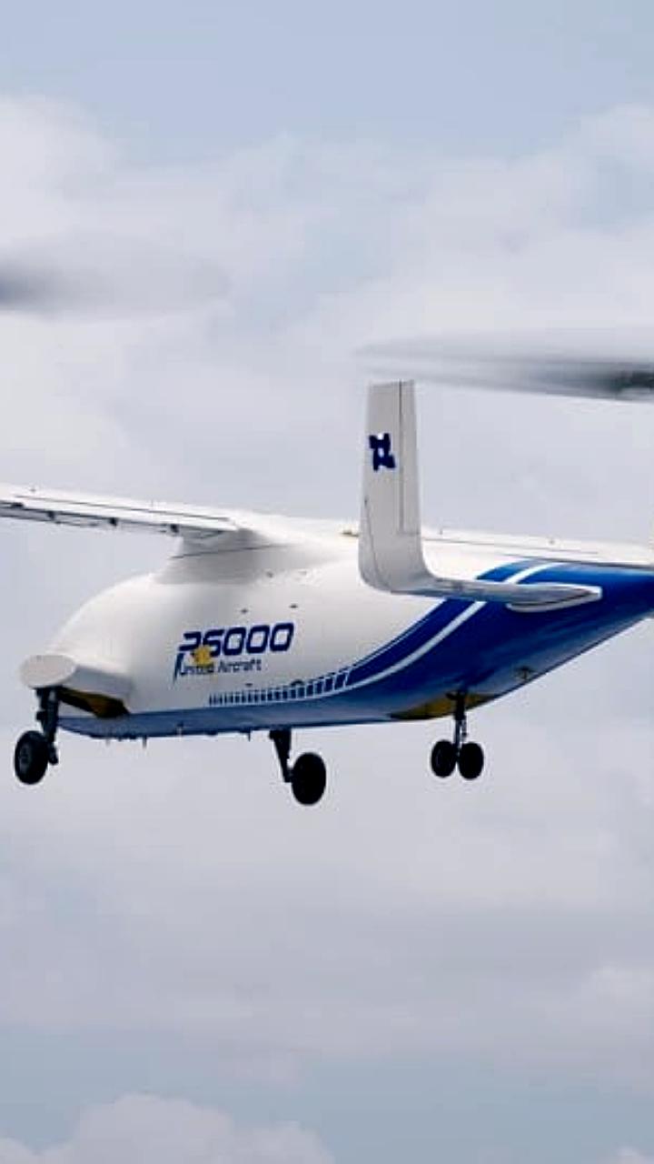 Первый полет конвертоплана Lanying R6000 в Китае