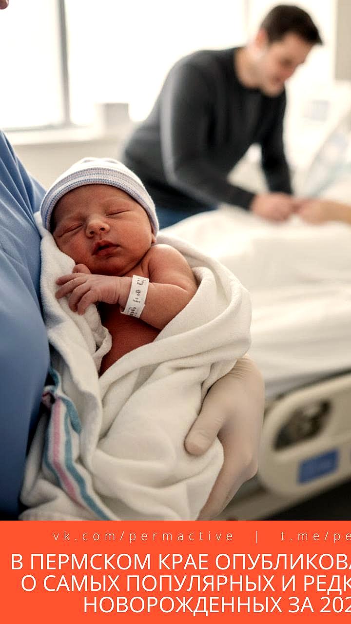 Популярные имена новорожденных в Пермском крае: Михаил и София на первом месте в 2025 году