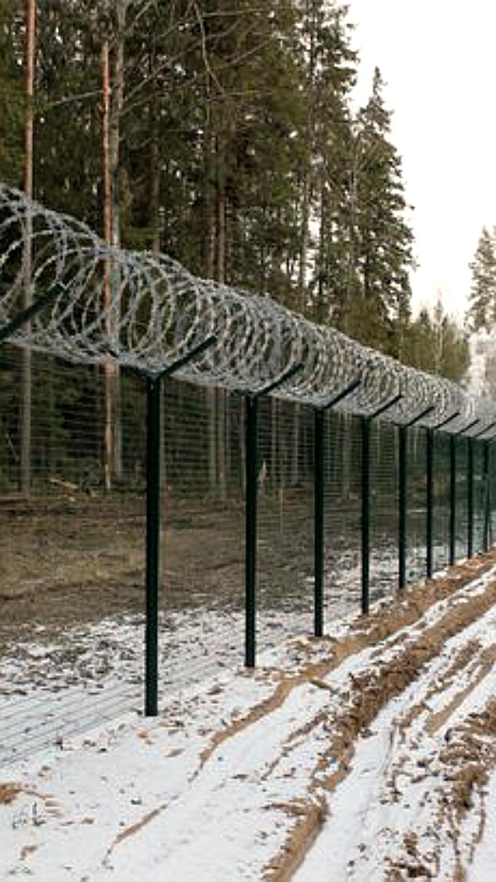 Латвия завершила строительство барьера на границе с Россией