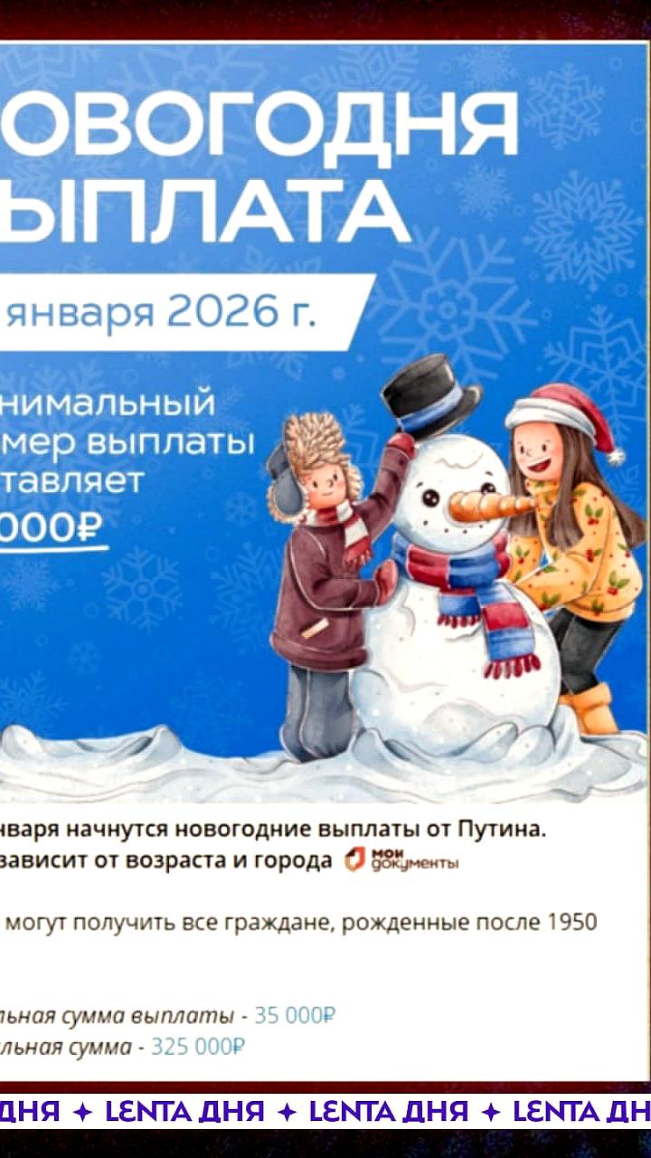 МВД предупреждает о мошеннических новогодних выплатах