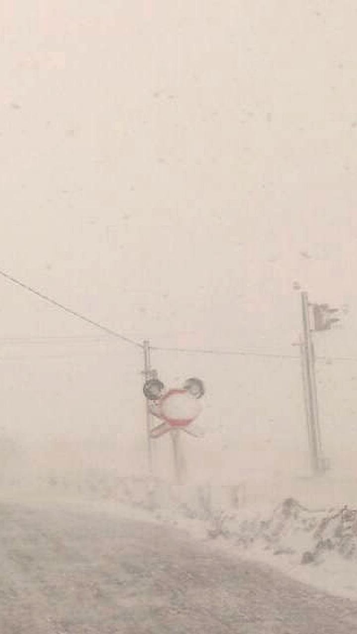 Ограничение движения автобусов на Сахалине из-за сильного снегопада