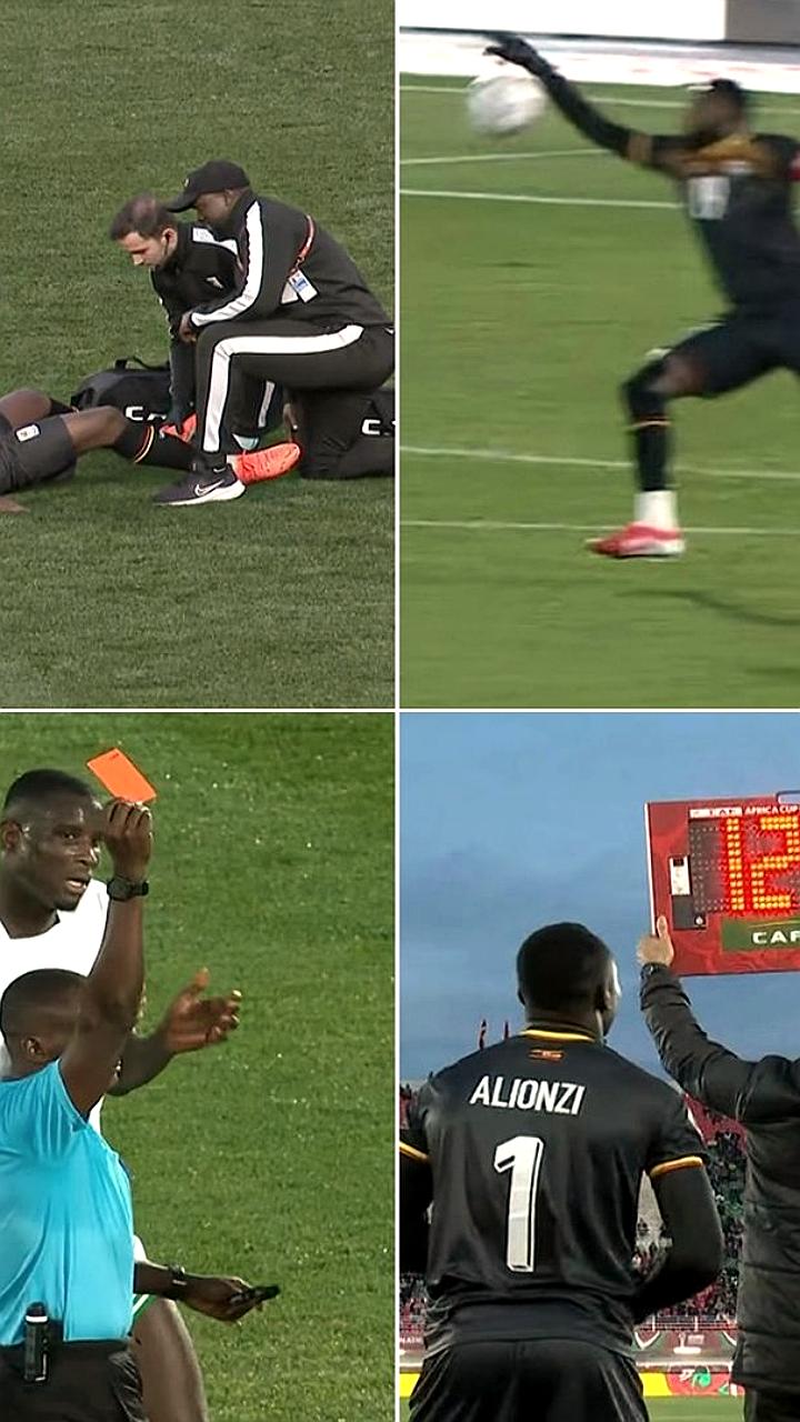 Уганда использует трех вратарей в матче с Нигерией и вылетает с турнира