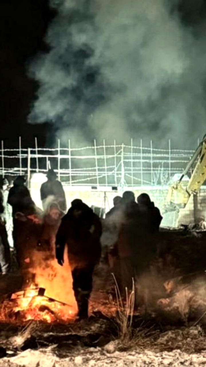 Ликвидация порыва теплотрассы в Атамановке: МЧС России обеспечивает теплоснабжение