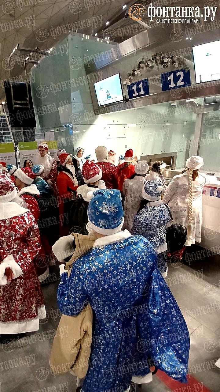 Задержка более 40 рейсов в Пулково из-за сложных метеоусловий