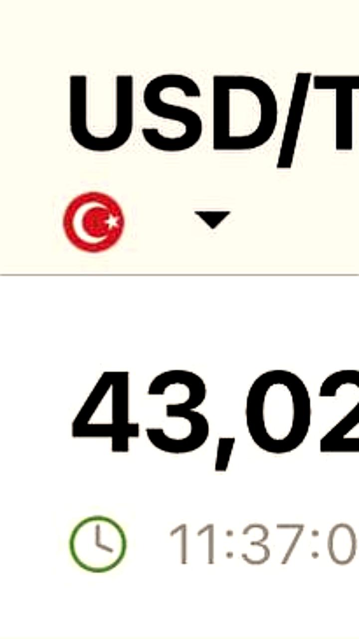 Курс доллара США к турецкой лире достиг 1,43