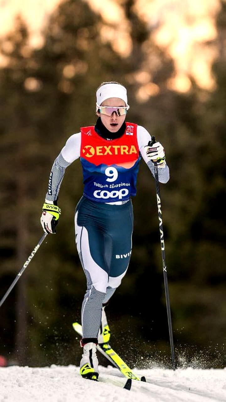 Непряева и Коростелёв не прошли квалификацию, но Дарья показала 16-е место в гонке преследования на Тур де Ски