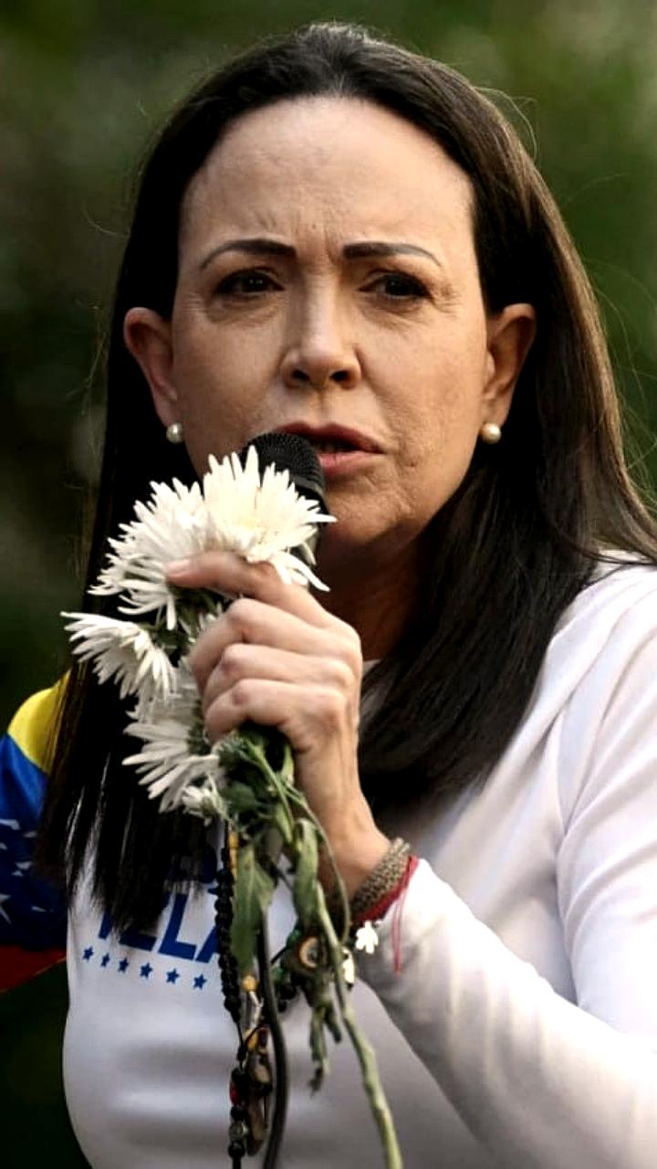 Мария Мачадо призывает к смене власти в Венесуэле после удара США