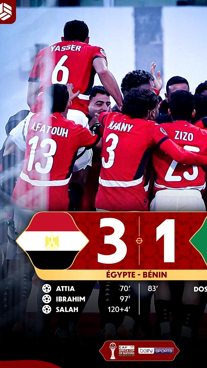 Сборная Египта выходит в четвертьфинал Кубка Африки после победы над Бенином