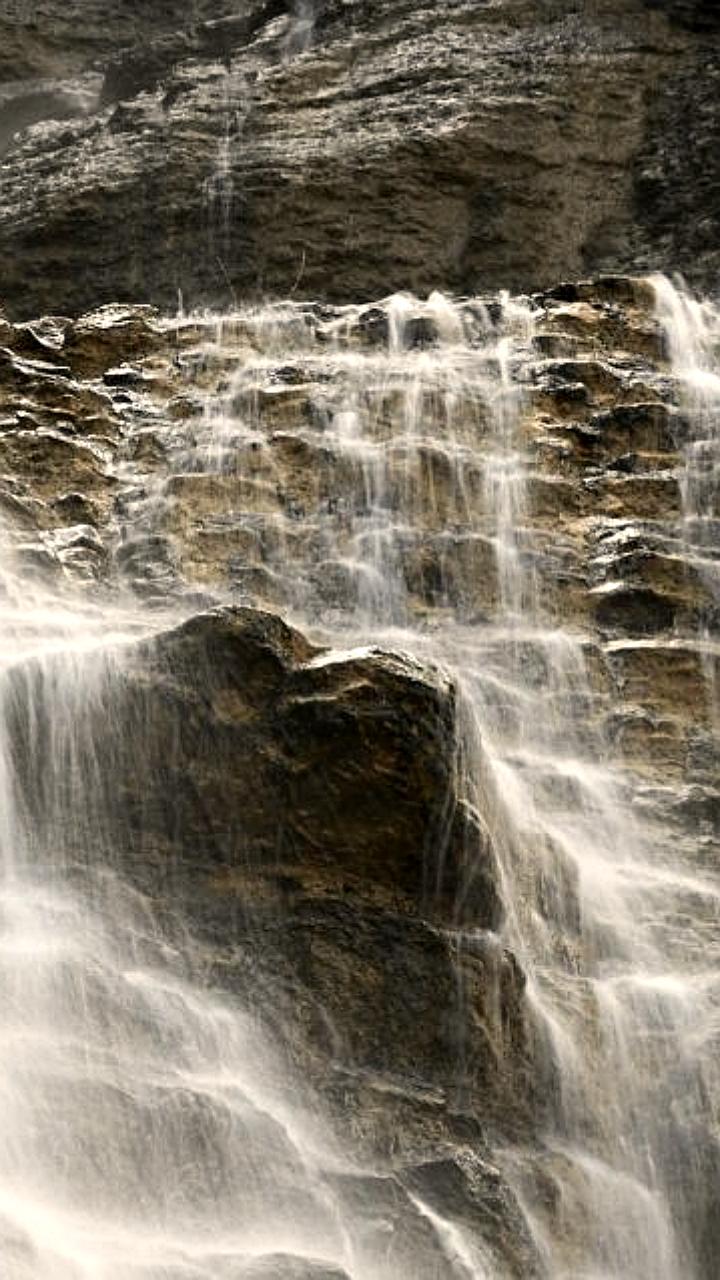 Водопад Учан Су в Крыму наполнился после потепления и дождей