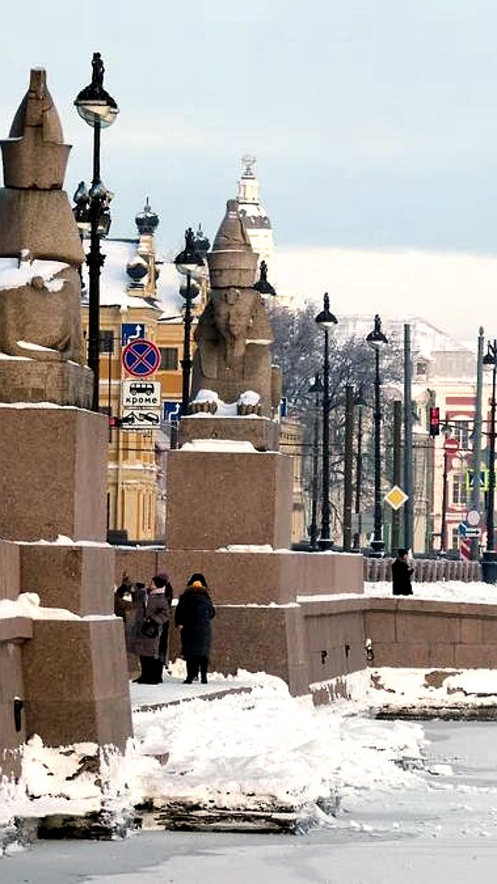 Рекордный снежный покров в Петербурге и Ленобласти
