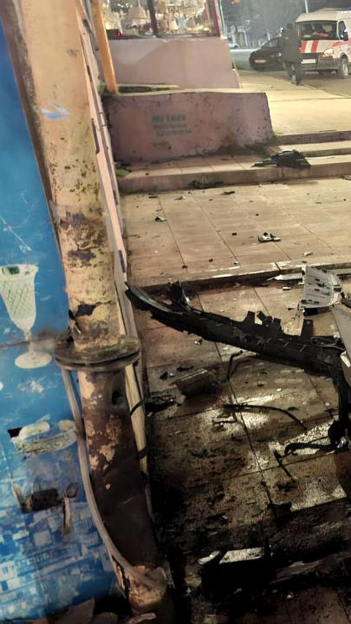 В Дербенте поврежден газопровод после наезда автомобиля