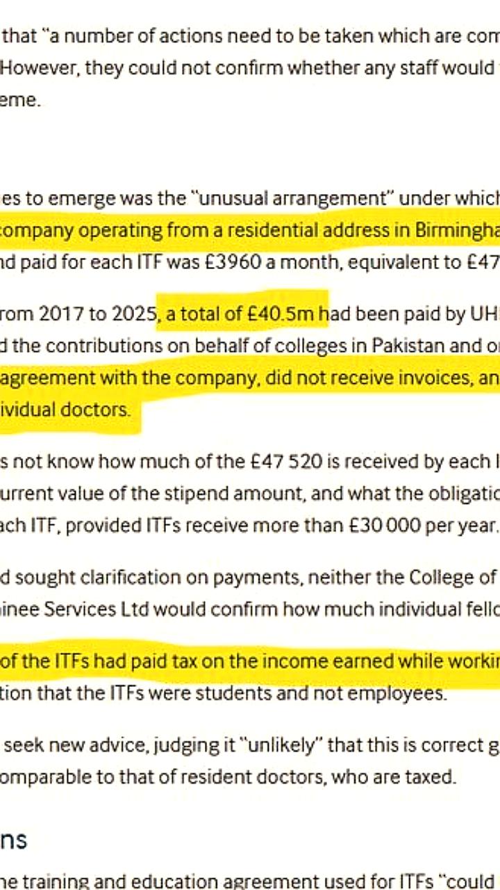 Аудит выявил нецелевое использование 40,5 млн фунтов на стипендии для врачей мигрантов в Великобритании