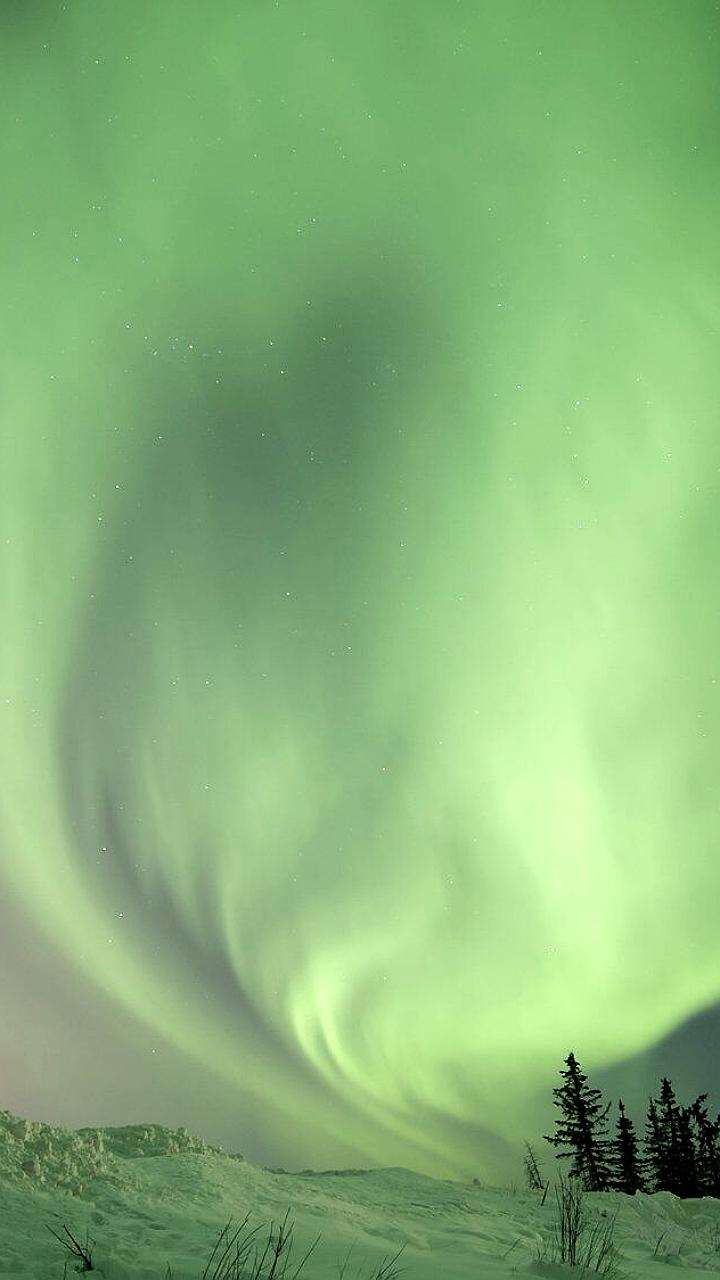 Вторая магнитная буря 2026 года вызвала сильные полярные сияния