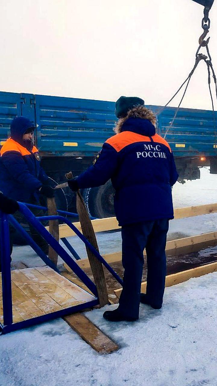 В Якутске готовятся к Крещенским купаниям с 18 по 20 января 2026 года