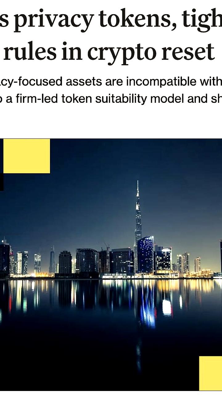 Дубай вводит запрет на приватные криптовалюты и ужесточает правила для стейблкоинов