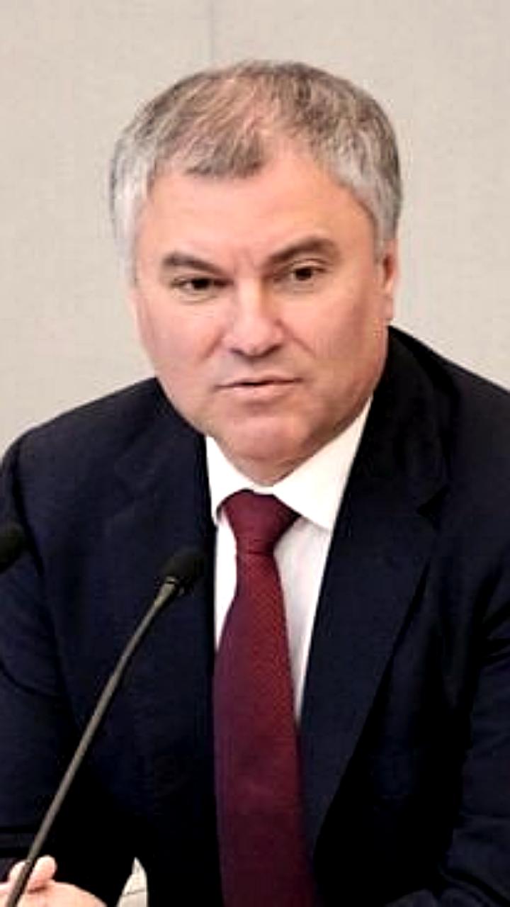 Вячеслав Володин призывает европейских лидеров уйти в отставку из-за санкций против России