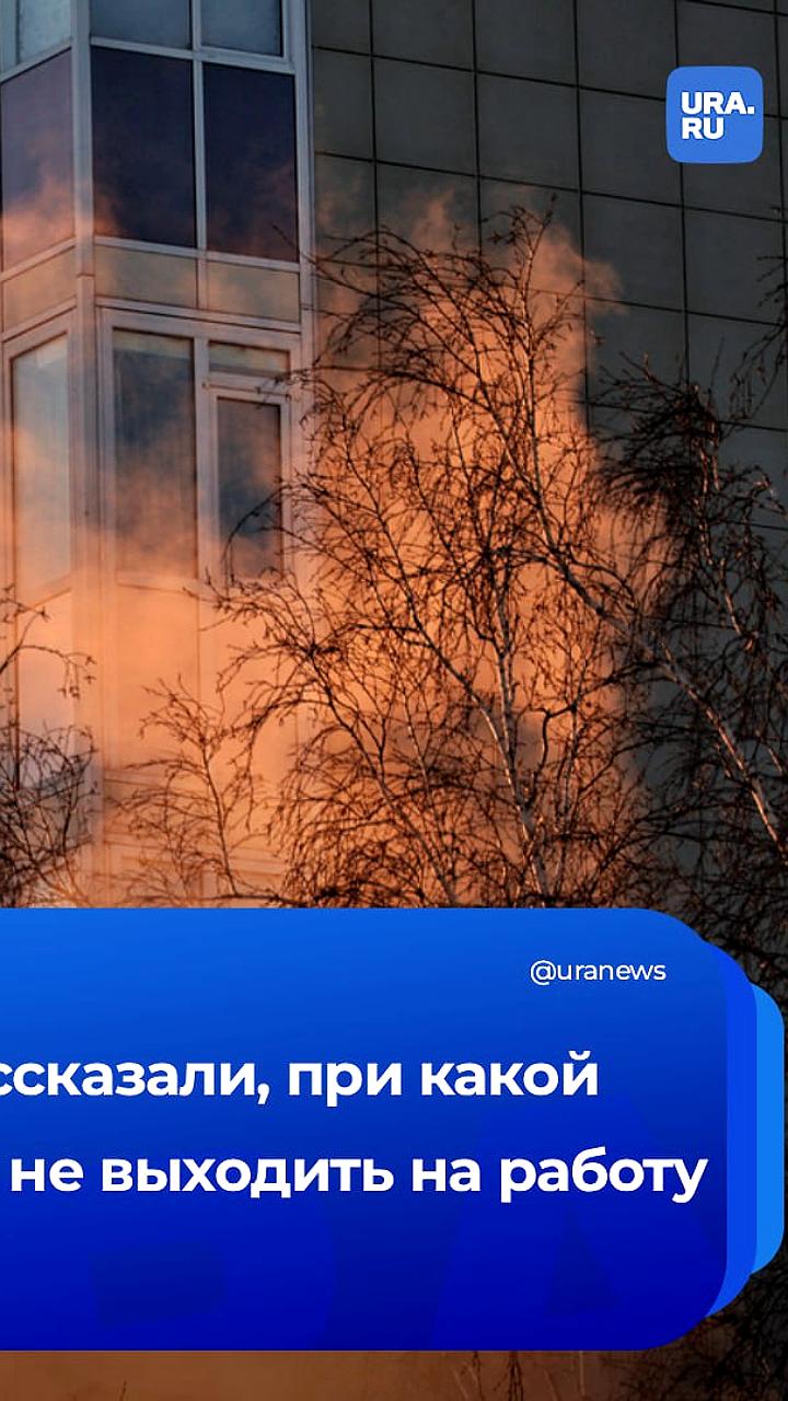 Россияне могут не выходить на работу из-за непогоды, напоминает ФНПР