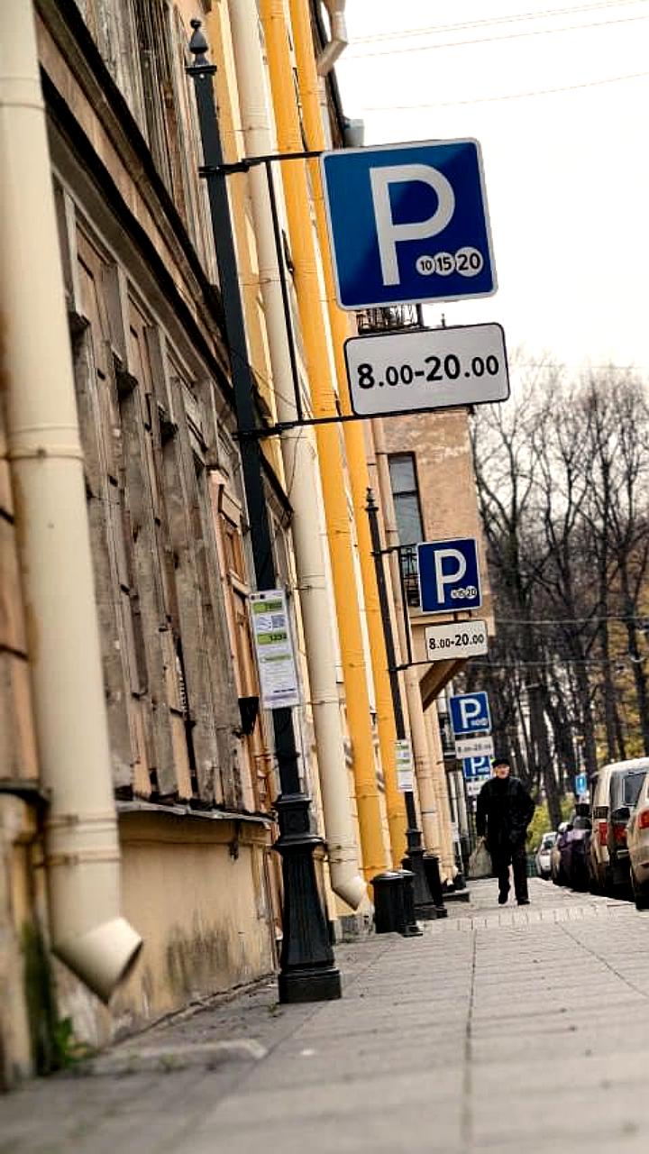 В Петербурге обсуждают введение платных парковок во дворах для разгрузки территории