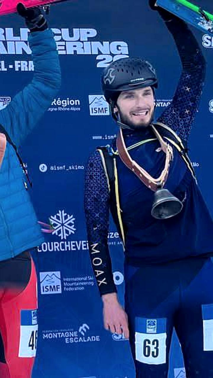 Никита Филиппов успешно сдал допинг-пробы и занял третье место на этапе Кубка мира по ски альпинизму