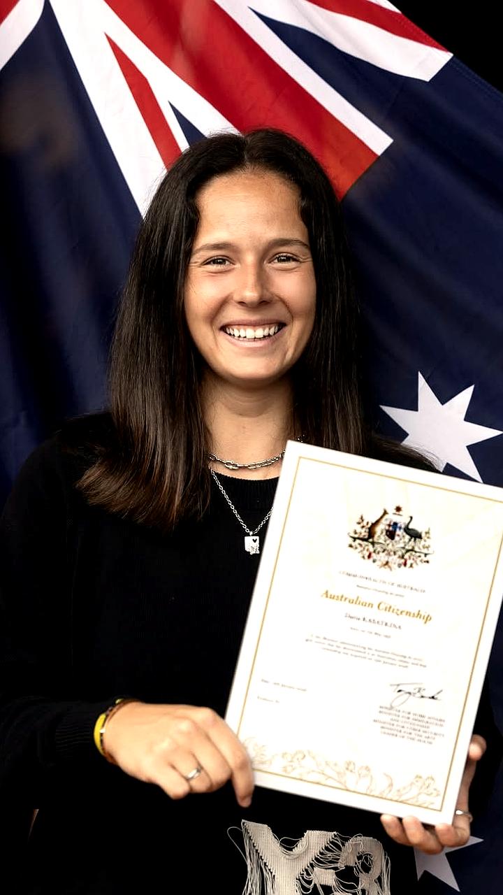 Дарья Касаткина получила гражданство Австралии и будет представлять страну на турнирах WTA