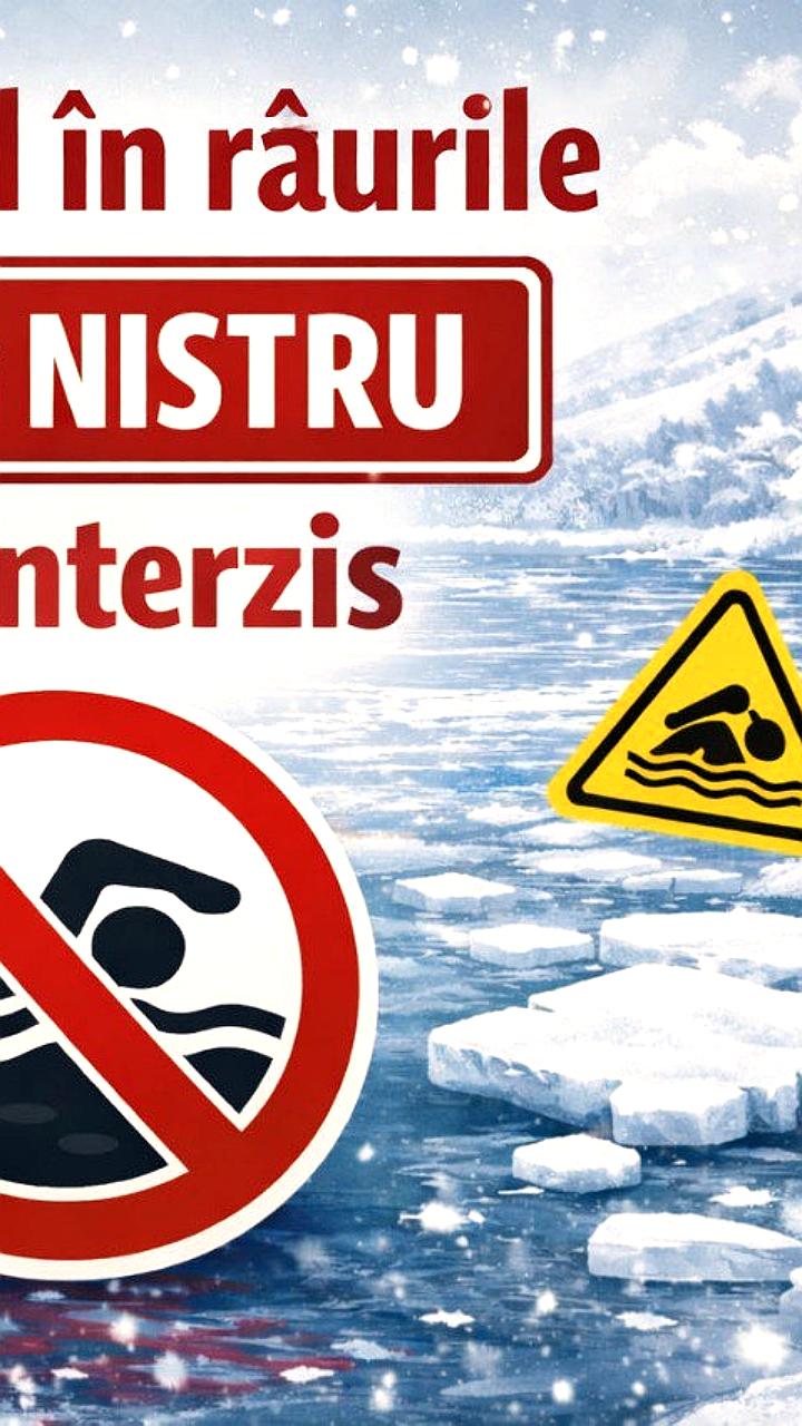 Запрет на купание в реках Прут и Днестр, а также в Калининграде в преддверии Крещения