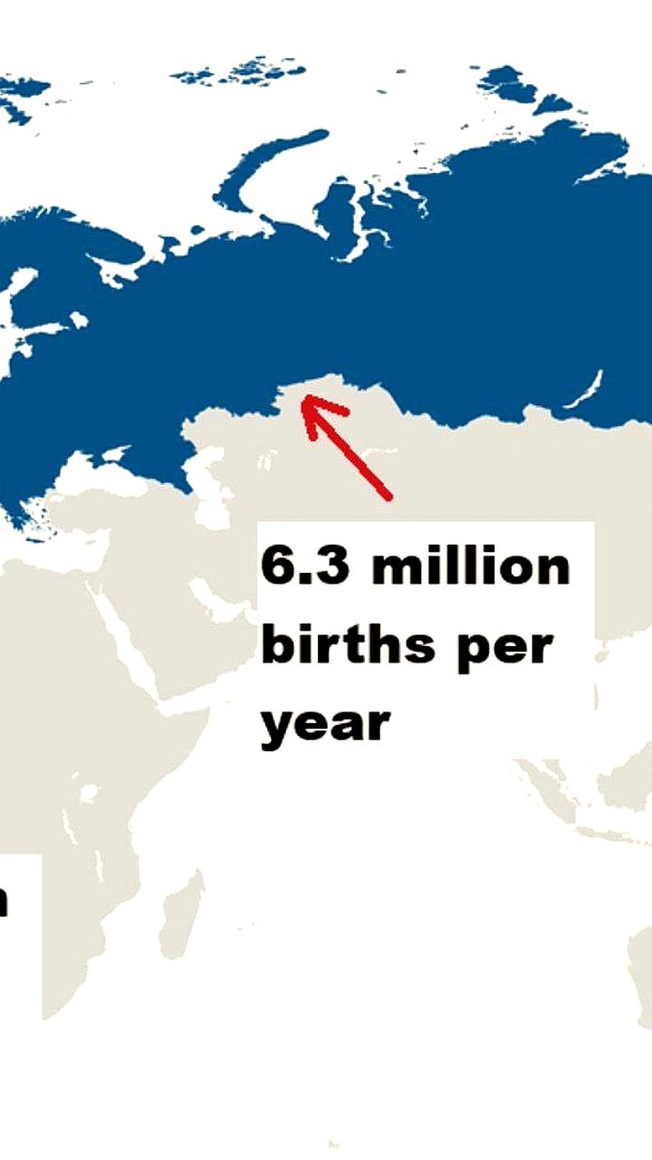 Нигерия лидирует по рождаемости среди стран Европы