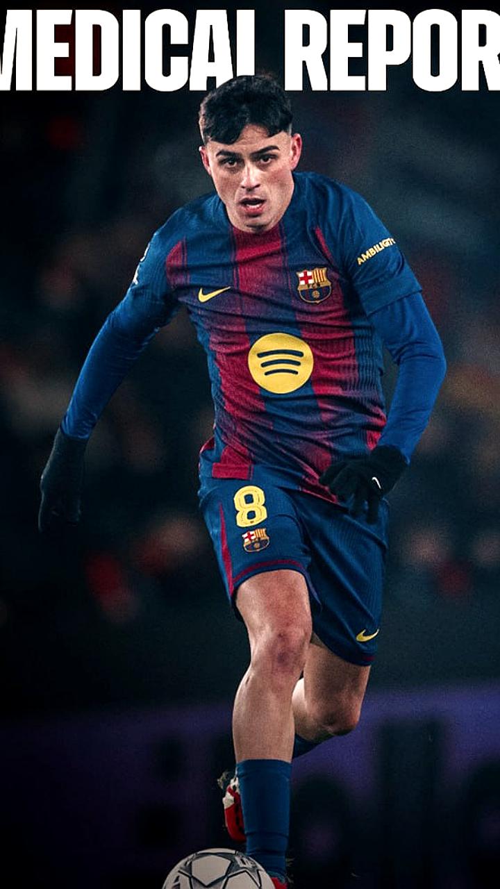 Педри выбыл из-за травмы на месяц, подтверждает Барселона