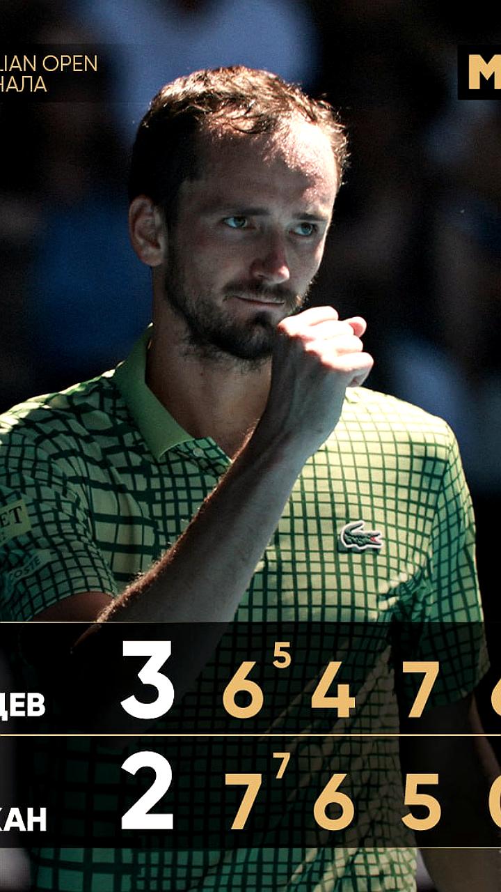 Медведев и Рублёв проходят в третий раунд Australian Open