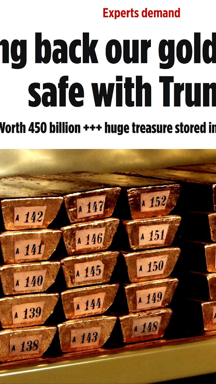Германия планирует вернуть золото из США из-за опасений за его сохранность