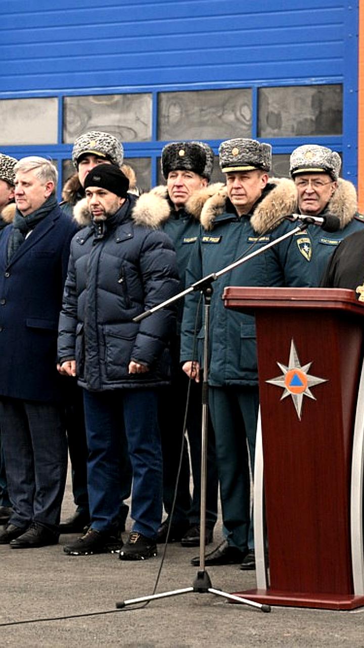 Открытие новой пожарно-спасательной части в Мариуполе и успешное тушение пожара в Крепенском