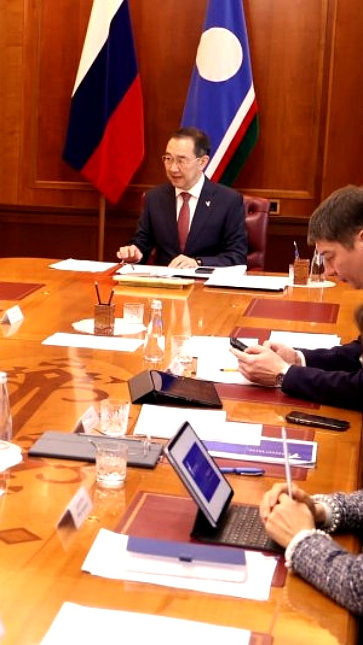 Глава Якутии Айсен Николаев обсудил итоги 2025 года и планы на 2026 год для авиакомпании Якутия